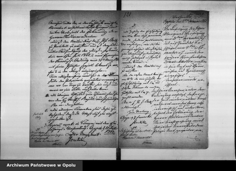 Obraz 10 z jednostki "Acta des Magistrats zu Oppeln betreffend die Anstellung eines Thurmwächters und Hauswarts"