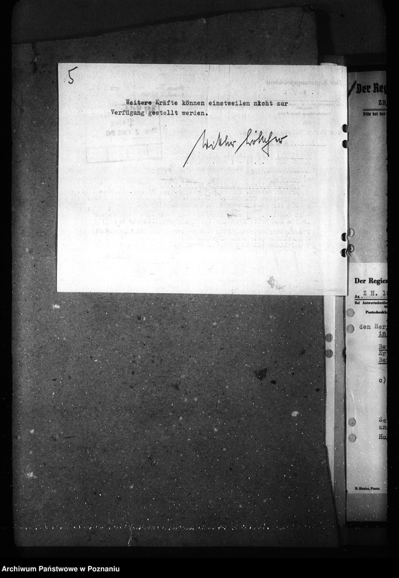 Obraz 9 z jednostki "Zwalnianie pracowników do prac związanych z gospodarką wojenną"