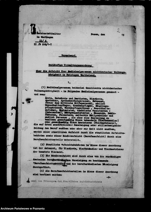 Obraz 6 z jednostki "Aufsicht über nicht deutsche Medizinalpersonen"