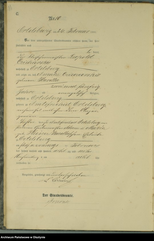 image.from.unit.number "Sterbe-Haupt-Register Nr 1 - 74"