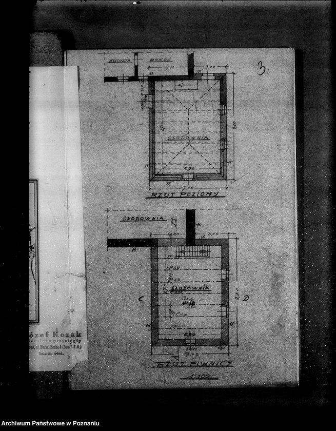 Obraz 7 z jednostki "Rysunek na rozbudowę gorzelni rolniczej w dobrach rycerskich O. Hantelmanna w Rokietnicy powiat poznański"