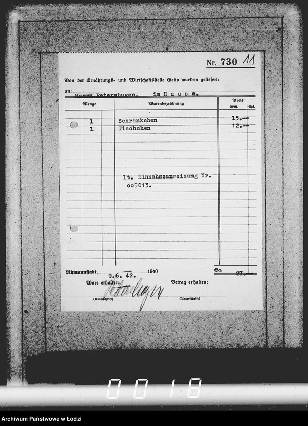 Obraz 14 z jednostki "Konto 00, Komm.381-410 [Rachunki i przekazy pieniężne]"