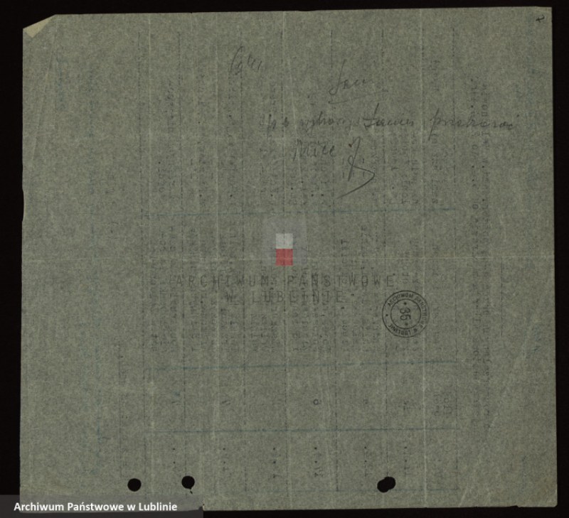 image.from.unit.number "[Raport Rejonu II za okres 15-30.IV.1943 r. oraz listy imienne osób rozstrzelanych przez dowódcę posterunku żandarmerii niemieckiej w Żelechowie Alberta Guntrowa za III-IV.1944 r.]"