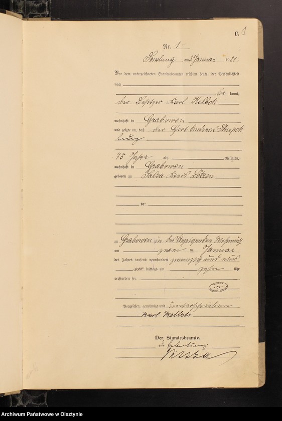 image.from.unit.number "Sterbe-Haupt-Register Nr 1-199"