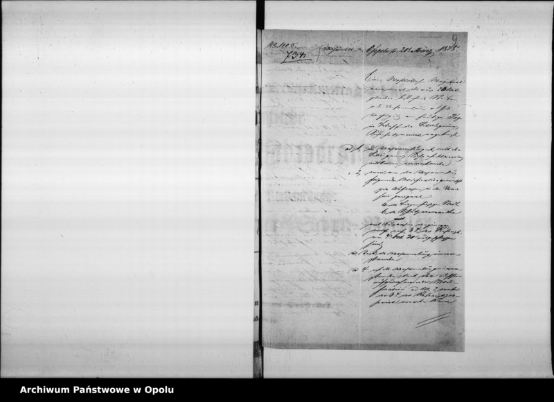 Obraz 10 z jednostki "Acta betreffend die Bildung des Sicherheits - Vereins in hiesiger Stadt Vol I de anno 1848"