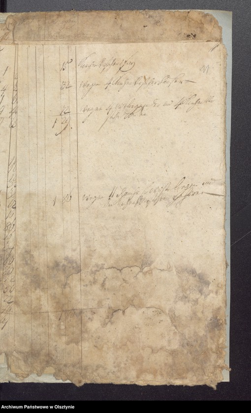 image.from.unit.number "Passenheimsche Stadt Kirchen Rechnung über Einnahme und Ausgabe"