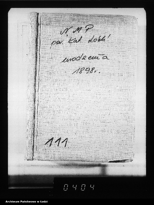 Obraz 4 z jednostki "Akta urodzeń"