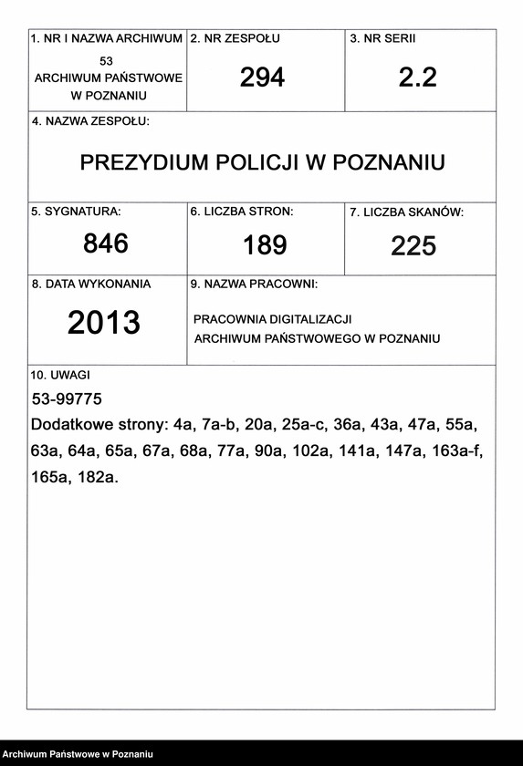 Obraz 1 z jednostki "A. betr. Kazimir von Kozłowski"