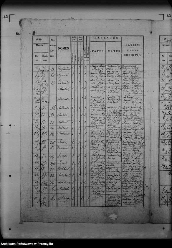 Obraz 15 z jednostki "[Kopie ksiąg metrykalnych parafii Dydiowa z filią Łokieć (dekanat Lutowiska)]"