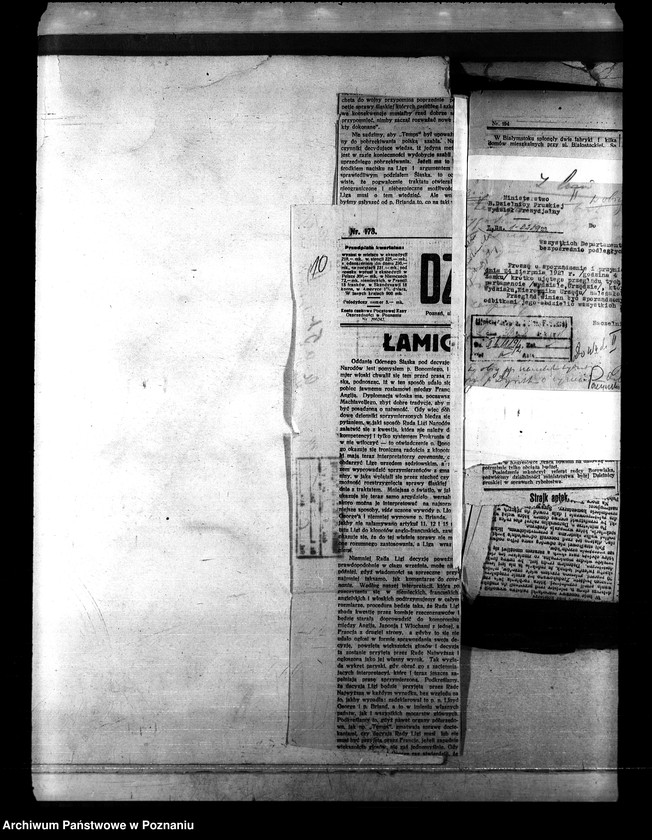 Obraz 14 z jednostki "Sprawy szczegółowo-administracyjne Prasa"