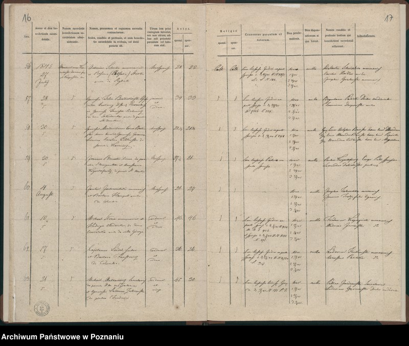 Obraz 11 z jednostki "Księga małżeństw"