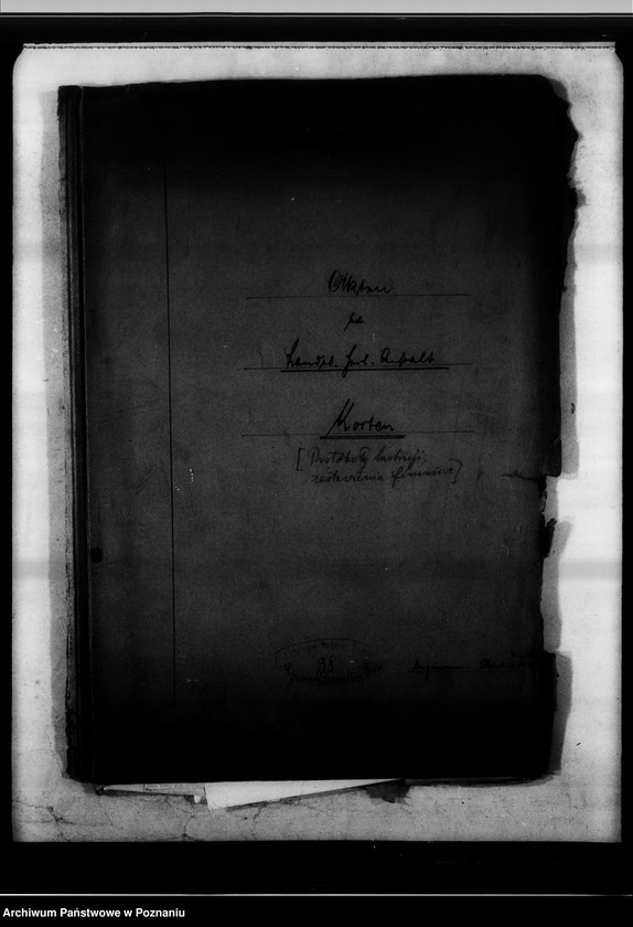 Obraz 4 z jednostki "Akten betreffend Landesheilanstalt Kosten [Protokoły lustracji i zestawienia finansowe]."