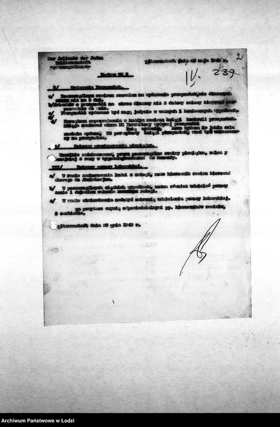 Obraz 5 z jednostki "[Rozkazy dzienne, zarządzenia i okólniki Komendy Służby Porządkowej skierowane do rewirów]"