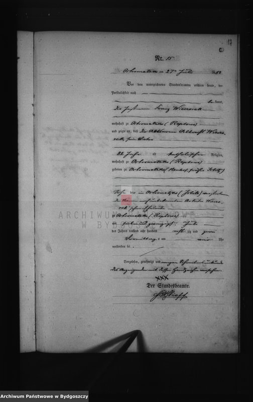 image.from.unit.number "Akta zgonów - pierwopis nr 1-27"