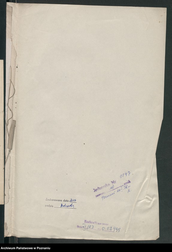 Obraz 17 z jednostki "A. betr. den Gutsbesitzer Leon Szmitkowski"