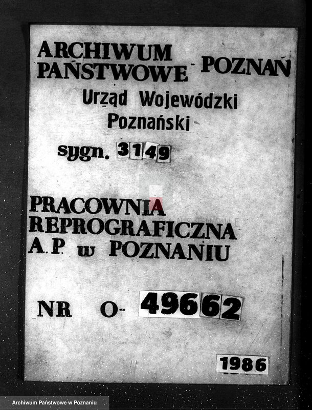 Obraz 1 z jednostki "Zalesienie nieużytków /wykaz/"