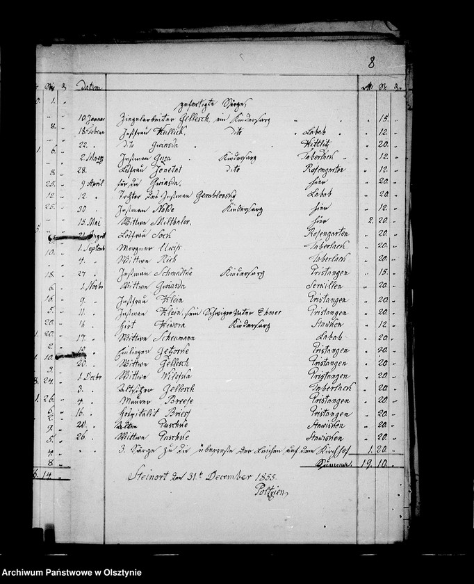 image.from.unit.number "/Rechnungen über auf Befehl der Herrschaft Steinort gefertigete Tischlerarbeiten/"