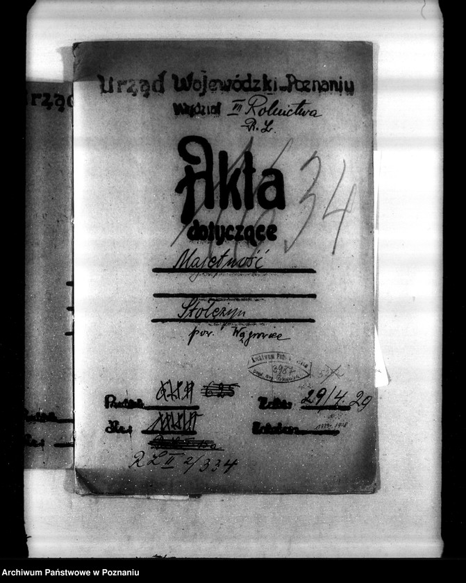 Obraz 4 z jednostki "Majętność leśna Stołężyn powiat wągrowiecki"