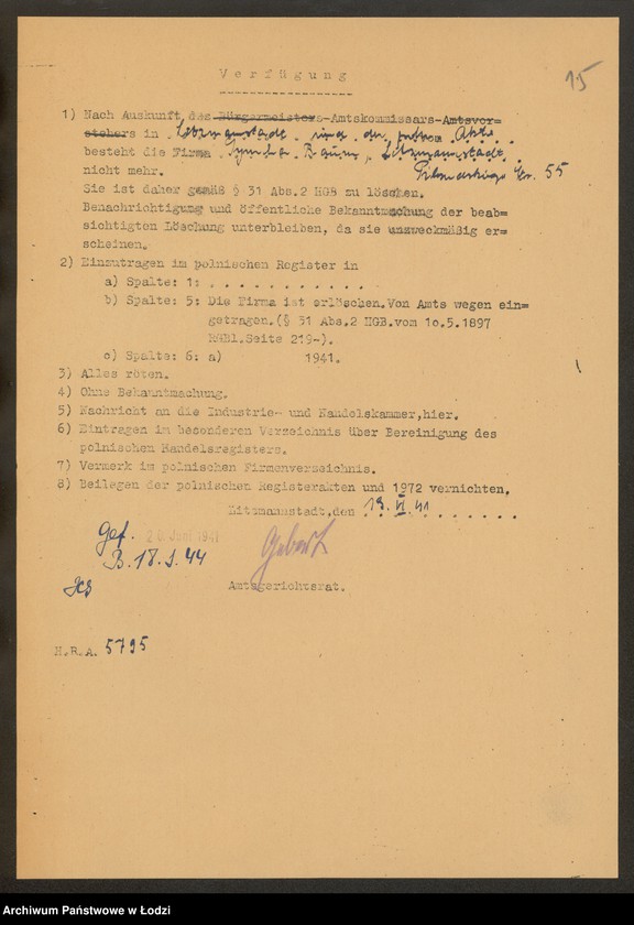 Obraz 17 z jednostki "Symcha Baum- sklep kolonialny"