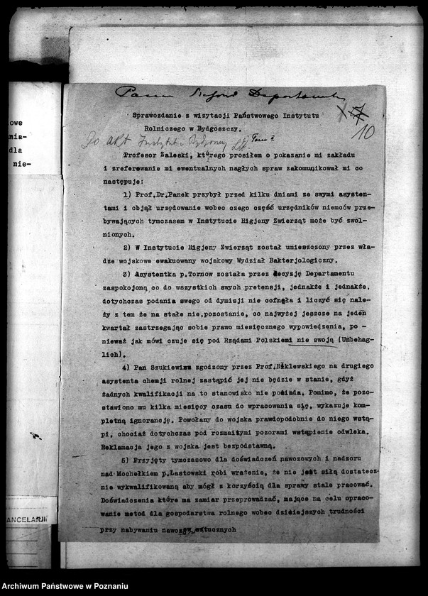 Obraz 14 z jednostki "Państwowy Naukowy Instytut Rolniczy w Bydgoszczy"