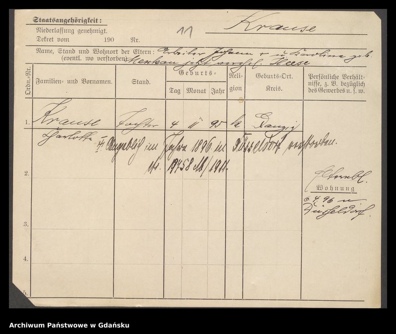 image.from.unit.number "Karty meldunkowe: Krause Charlotte - Krause Emil"