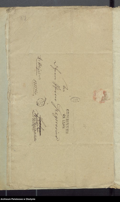 image.from.unit.number "Nachweisung von dem Hospital und der Kirche Armen Casse bey der Königliche Kirche Widminnen"