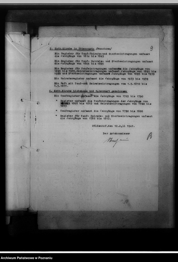 Obraz 13 z jednostki "Einziehungsprotokolle [ksiąg kościelnych] Kreis Hohensalza [powiat inowrocławski]"