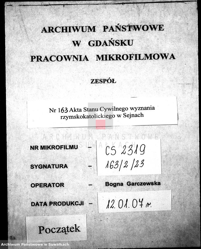 image.from.unit.number "Dokumenty o brakosočetavšichsja Sejneskago Rimsko-Katoličeskago Prichoda za 1886 god."