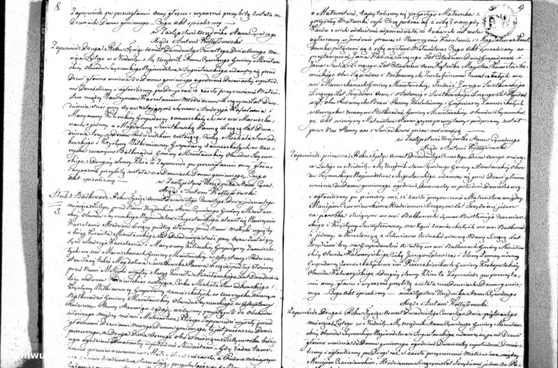 image.from.unit.number "Akta Zaślubionych Gminy Mirosławskiej na Rok 1824"