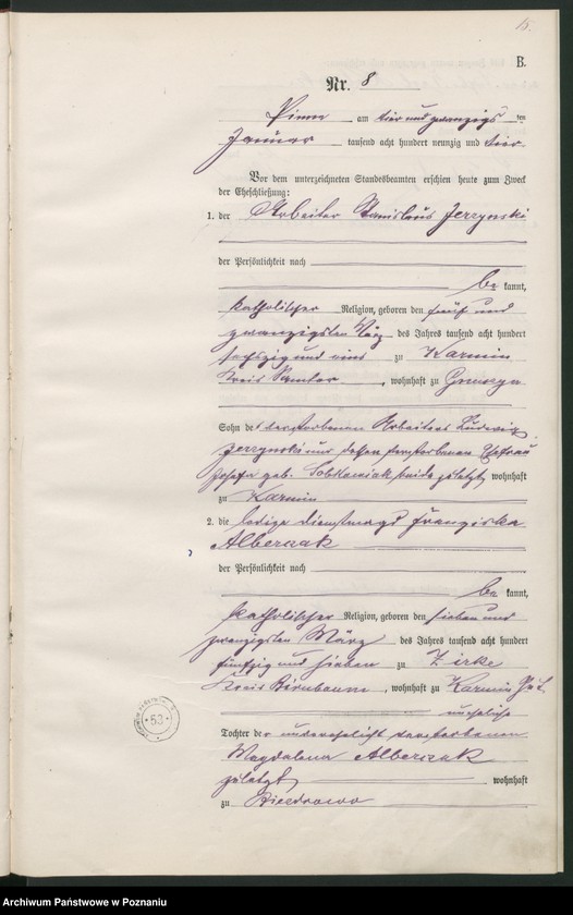 image.from.unit.number "Księga małżeństw"