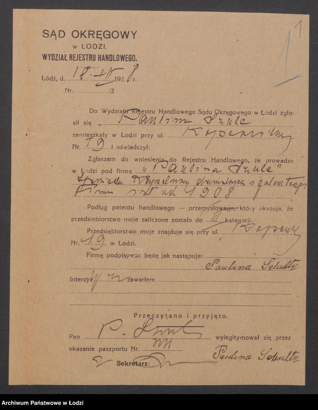 Obraz 3 z jednostki "Paulina Szulc – sprzedaż kapeluszy damskich i galanterii"