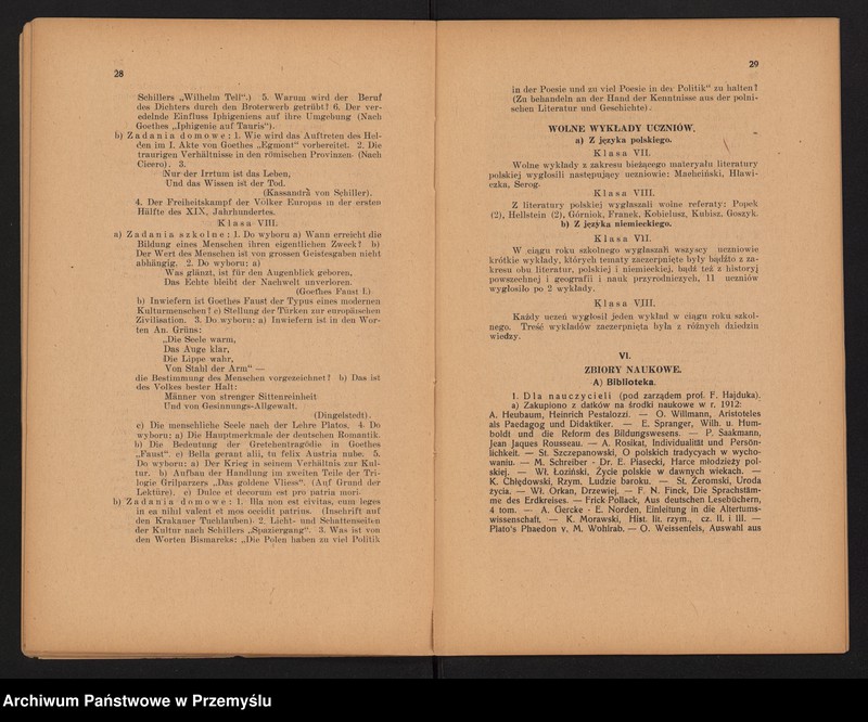 image.from.unit.number "XVIII Sprawozdanie dyrekcji c.k. gimnazjum polskiego w Cieszynie za rok szkolny 1912/13"