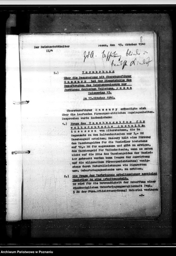 Obraz 12 z jednostki "Beschulung von Kindern in Erziehungsanstalten. Beschulung blinder und taubstummer Kinder."