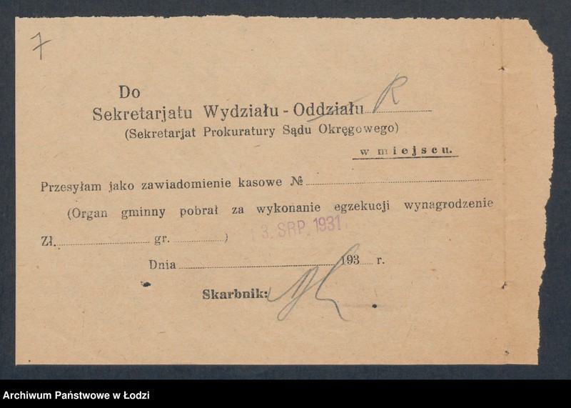 Obraz 9 z jednostki "Spółka Handlowa „Dostawa” – Drobikowski, Sroczyński i Lenczewski"