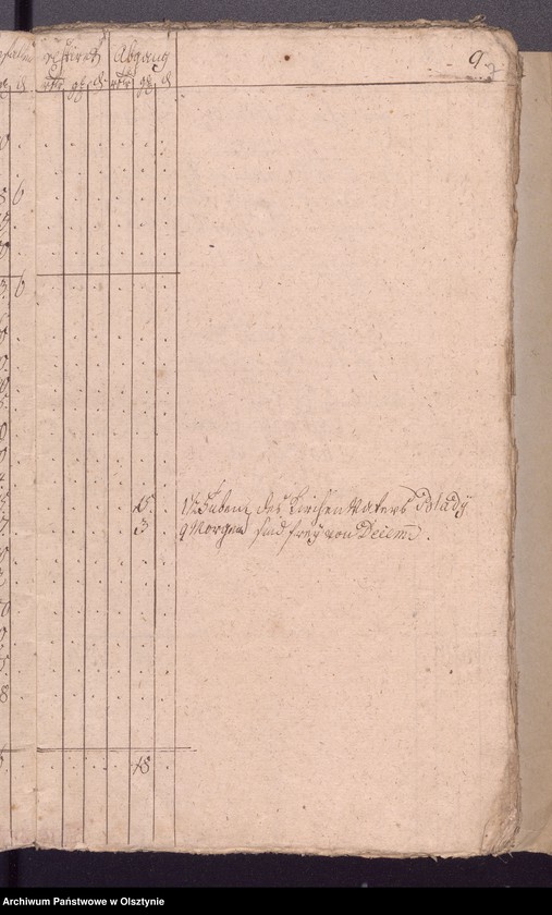 image.from.unit.number "Jahr Kirchen Rechnung der Widminschen Kirchen aller Einnahme und Ausgabe wie auch Bau-Rechnung"