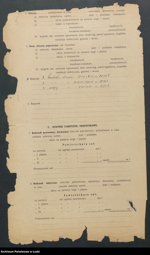 image.from.unit.number "Księga inwentarzowa nieruchomości m. Łodzi ul. Odyńca"