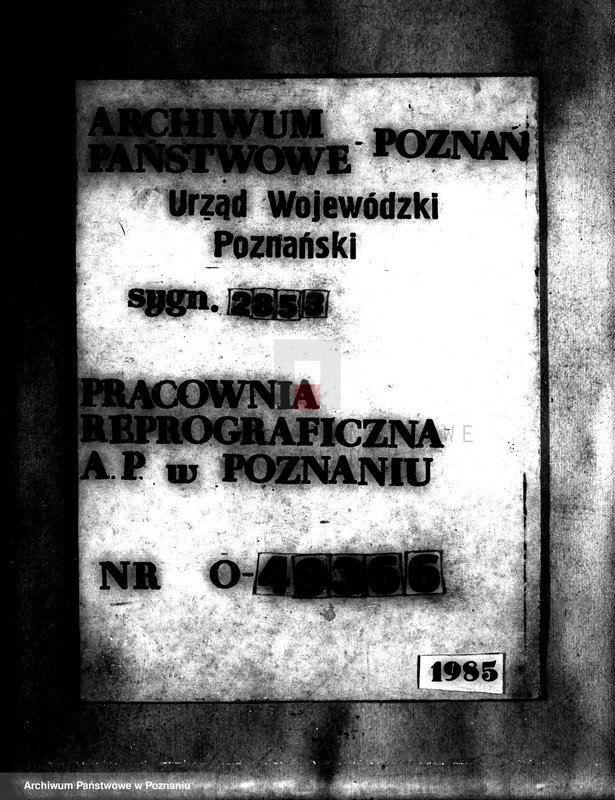 Obraz 1 z jednostki "Regulacja hipoteczna scalonych wsi Sendów powiatu tureckiego"