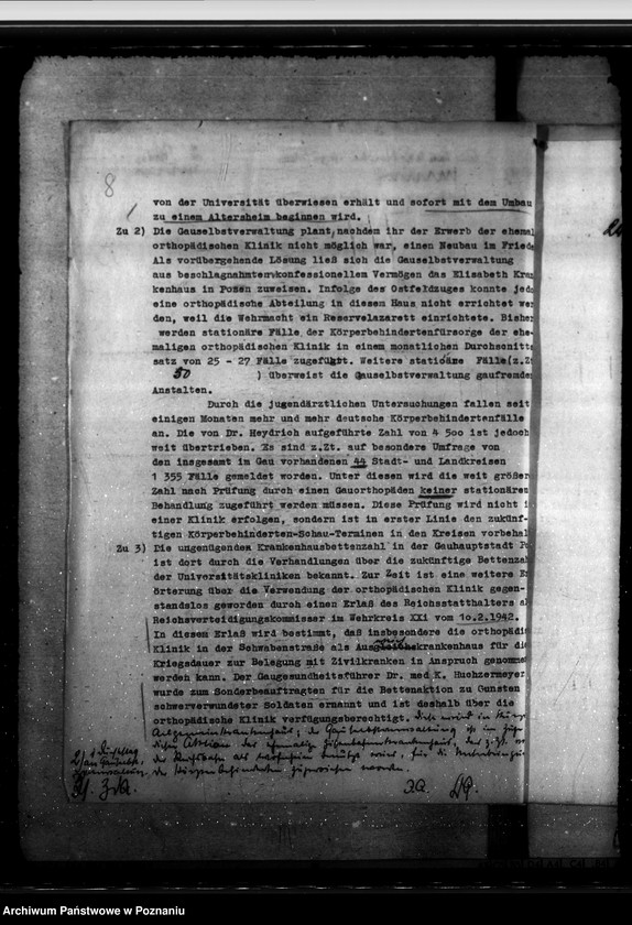 Obraz 12 z jednostki "Krankenhäuser. Verwendung früherer Judenlager"