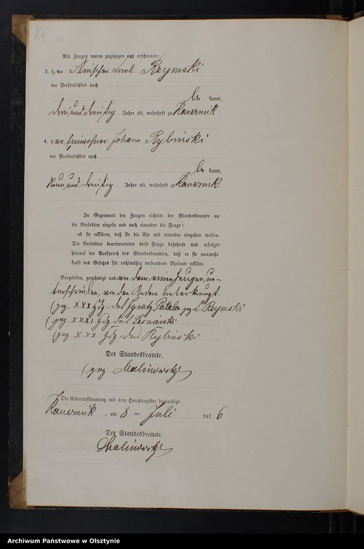 image.from.unit.number "Heiraths-Neben-Register Nr 1 - 17"
