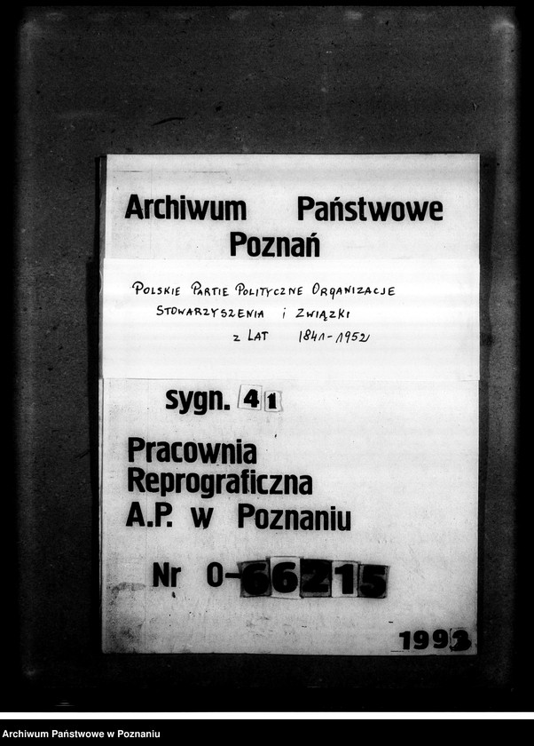 Obraz 6 z jednostki "Protokoł zebrania - koło Rozstrzębowo"