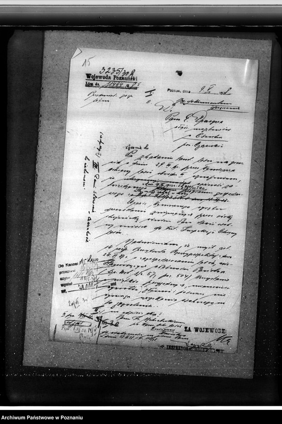 Obraz 19 z jednostki "/Nadzór nad gospodarką w lasach gminy Osuch w powiecie czarnkowskim własność Ewald Draeger"