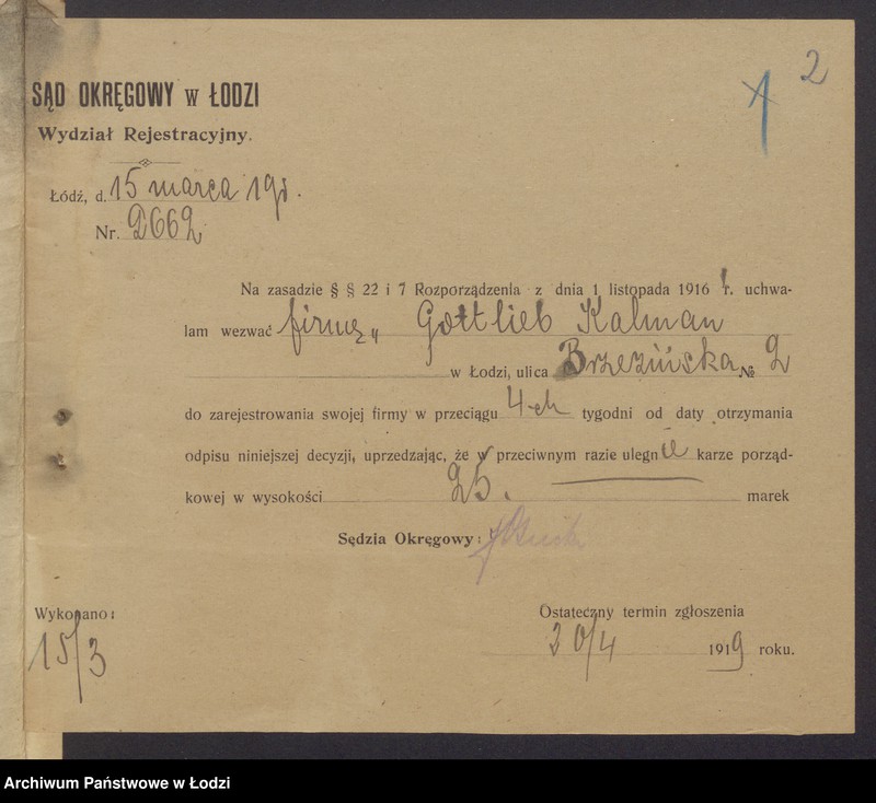 Obraz 4 z jednostki "Kalma Gotlieb – sprzedaż kartofli"