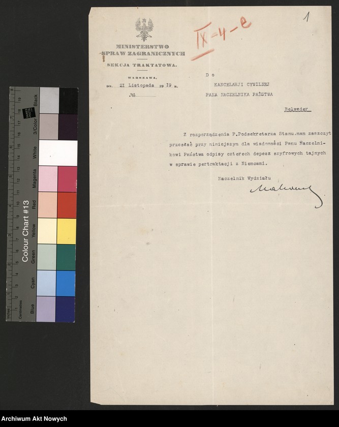 image.from.unit.number "Niemcy (korespondencja z Ministerstwem Spraw Zagranicznych, Ministerstwem b. Dzielnicy Pruskiej i Poselstwem Polskim w Berlinie)"