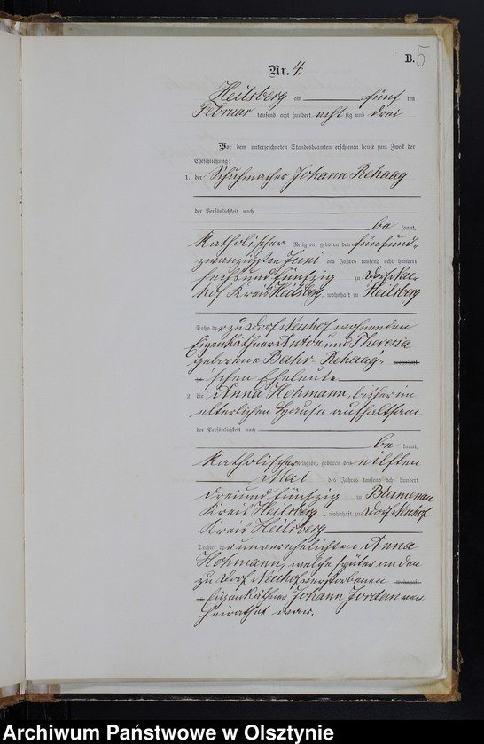 image.from.unit.number "Heiraths-Haupt-Register Nr 2 - 29"