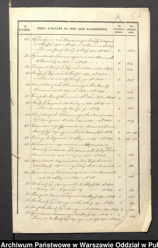 image.from.unit.number "O urządzaniu chłopów byłej państwowej wsi Nagoszewo wchodzącej w skład byłej ekonomii Brok, gm. Poręba"