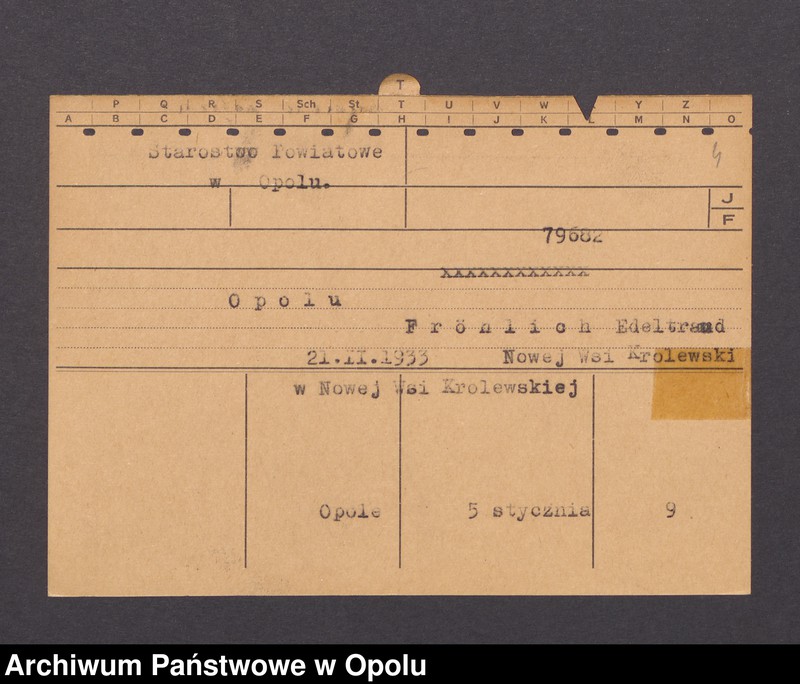 Obraz 6 z jednostki "[Duda Hedwig, ur. 14.10.1870 Bolko]"