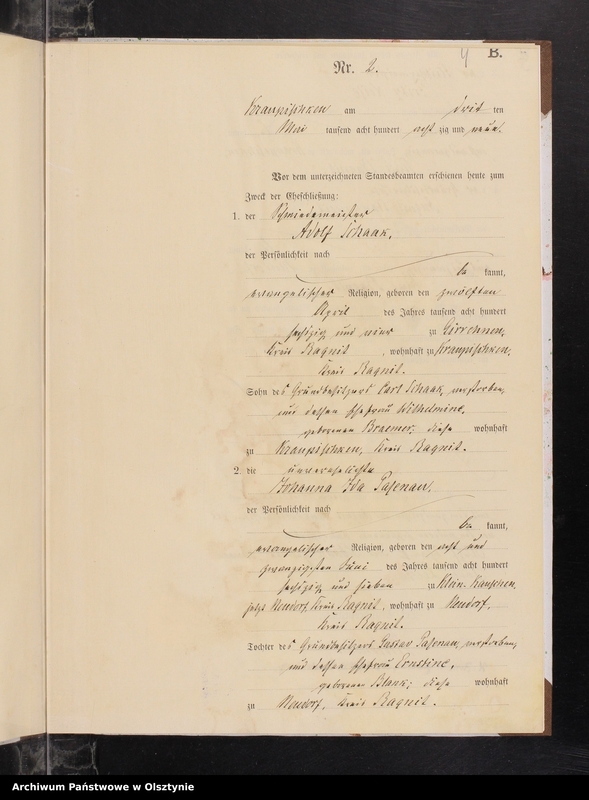 image.from.unit.number "Heiraths-Haupt-Register Nr 1 - 7"