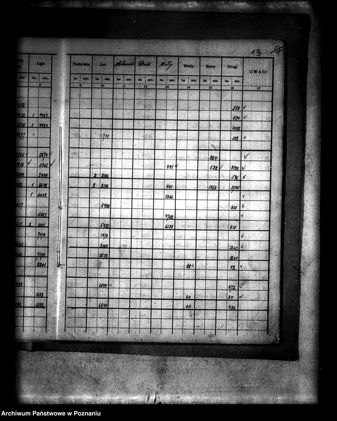 Obraz 17 z jednostki "/Rejestr pomiarowy wsi Morzysław powiatu konińskiego"