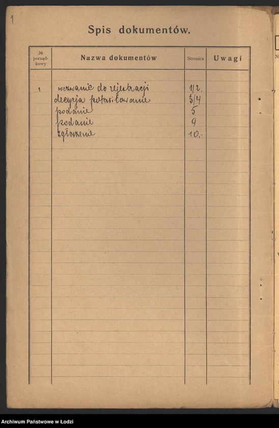 Obraz 3 z jednostki "Frieda Fetelsohn, Hirsz Judelowicz- fabryka towarów wełnianych"