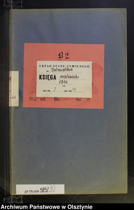 image.from.unit.number "Heiraths-Neben-Register Nr 1 - 19"